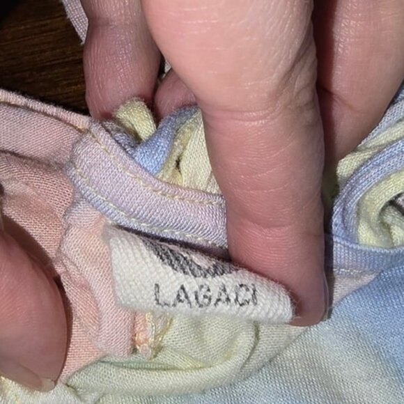 Women's Crochet Tie Dye Tank XL - Picture 3 of 5